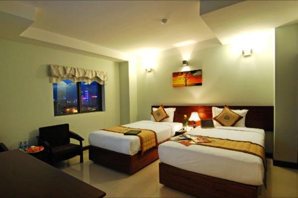 Luna Diamond Hotel Danang Exterior photo