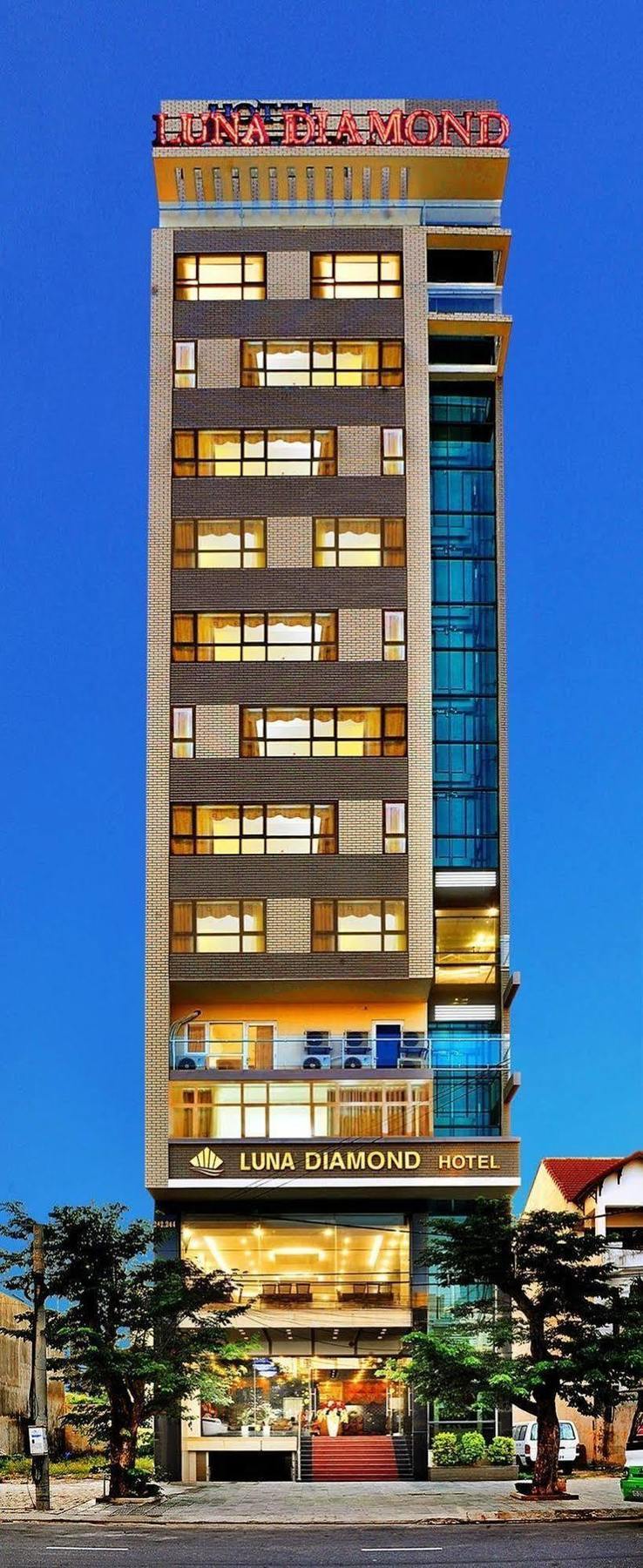 Luna Diamond Hotel Danang Exterior photo
